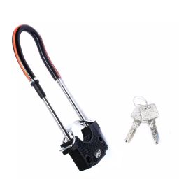 AllExtreme EXSSUSL Stainless Steel, Zinc Anti Theft Heavy Duty U Lock with Transit Frame-picture-36