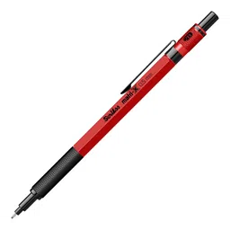 Scrikss Office Matri X Mechanical Clutch Pen Pencil with 0.5mm Lead Matte - Red-picture-21