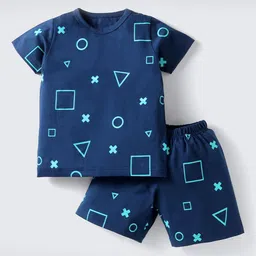 Nite Flite Unisex Kids Printed Night suit-picture-28