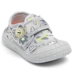 TOMSY CHOICE Vehicles Printed Velcro Closure Shoes -Grey image 5
