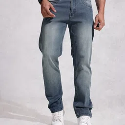 WROGN Men Anti Fit Light Fade Stretchable Jeans image 2