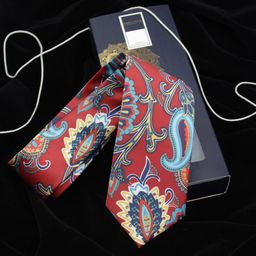 PELUCHE Men Printed Skinny Tie-picture-3