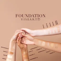 Viseart Long Wear Water-Resistant Matte Flawless Foundation 35ml - Sand VF004 image 4