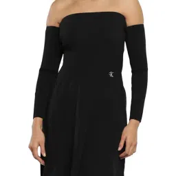Calvin Klein Black Regular Fit Dress-image-84