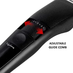 Lifelong LLPCM05 Rechargeable Cordless Dry Trimmer for Face with 20 Length Settings for Men (50min Runtime, Quick Charging, Black) image 5