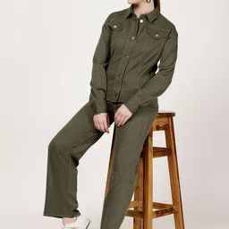 FUTURO Shirt Collar Shirt With Trousers Co-Ords image 3