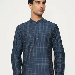 indus route by Pantaloons Men Thread Work Dobby Kurta-image-90