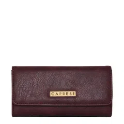 Caprese Purple Solid Tri-Fold Wallet for Women-picture-43