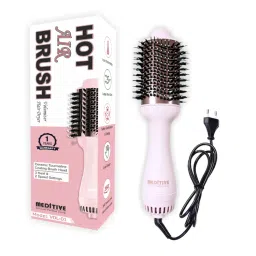 MEDITIVE Hot Air Brush For Hair Styling-image-0