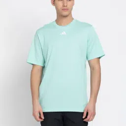 adidas Sea Green Regular Fit HIIT Base Sports T-Shirt-image-32