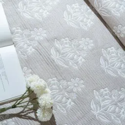 Saral Home Beige Cotton Quilt Set of 1 image 4