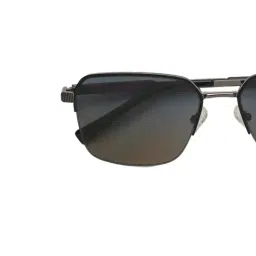 MacV Blue Polarised and UV Protected Lens Geometric Unisex Sunglasses image 5