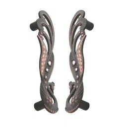 Altitude Main Door Pull Handle Mayur Series Size 200 mm in Metal Body Copper/AB Finish for Residential & Commercial Space (Set of 2)-image-11