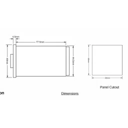 Shavison On Delay / Interval Analog Timer DPDT (2 C/O) 230 V AC, 6 VA Max. (Contact), T4DU-30H-230AC image 2