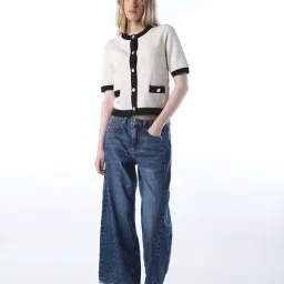 Only Beige Regular Fit Cardigan image 5