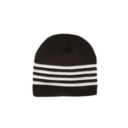 FabSeasons Unisex Brown Self Design Beanie-image-56
