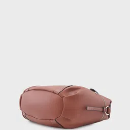 Caprese Textured PU Structured Satchel Bag image 2