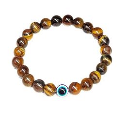 VIBESLE Unisex Artificial Beaded Elasticated Bracelet-picture-10