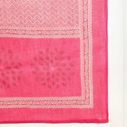 KALINI Women Ethnic Motifs Embroidered Regular Pure Cotton Kurta with Trousers & With Dupatta image 5