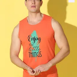 WOOSTRO Pack Of 2 Printed Combed Cotton GymInnerwear VWS26(ENJOY ORANGE)(RUN WHITE)-picture-16