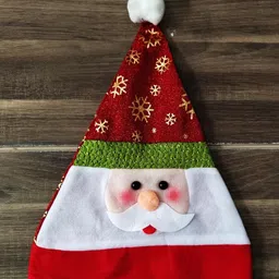 CraftVatika Red & White Santa Claus Cap Festive Decor image 3