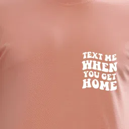 FALTU.CO Men Typography Printed Round Neck Pure Cotton Oversized T-shirt image 3