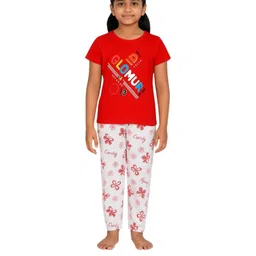 Veecap Girls Pack Of 2 Pyjama Set image 2
