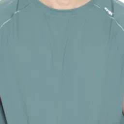 STRCH Men Anti Odour Solid Round Neck T-shirt image 2