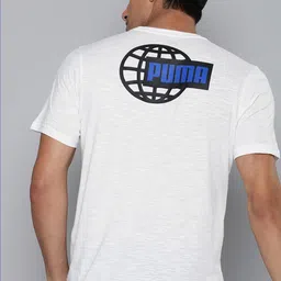 Puma Men GRAPHIC Brand Logo Printed dryCELL Gym T-shirt-picture-31