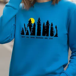 Moda Rapido Women Printed Sweatshirt image 2