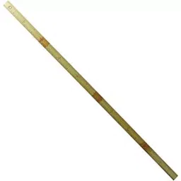 Shinwa Rules Bamboo Ruler 909x28x5 mm, 68537463 image 2