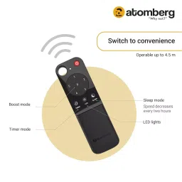 Atomberg Renesa+ Aegean Blue 1200 mm Ceiling Fan with Remote image 5