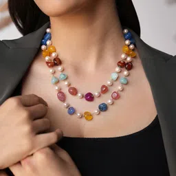 Binnis Wardrobe Quartz and Pearl Necklace-picture-33