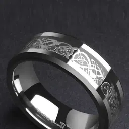 MEENAZ Set Of 2 Silver Plated Finger Rings-picture-25