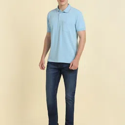 Allen Solly Men Polo Collar Pockets T-shirt image 3