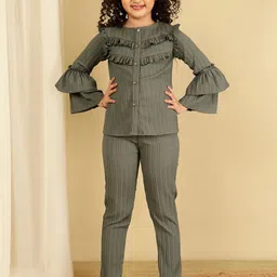 Ishti Girls Top with Pyjamas-image-82