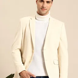 Mast & Harbour Single-Breasted Notched Lapel Collar Blazer-picture-16
