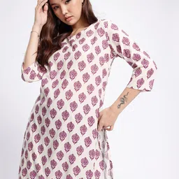 Anouk Rustic Floral Printed Straight Kurta-picture-18