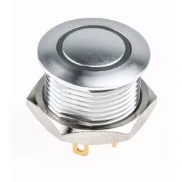 RS PRO Illuminated Push Button Switch Momentary 16 mm Cutout SPST Red LED 36 V DC, 1758534 image 5
