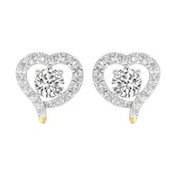 Sparkles Lab Grown Diamond 14k (585) Yellow Gold Earrings for Women-image-17