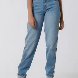 KATE & OSCAR Girls Clean Look Light Fade Cotton Jeans-picture-18