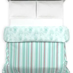 Ddecor Live Beautiful Primary Collection Reversible Queen Dohar- Green image 3