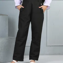 Cutiekins Woven Solid Trousers - Black-image-97
