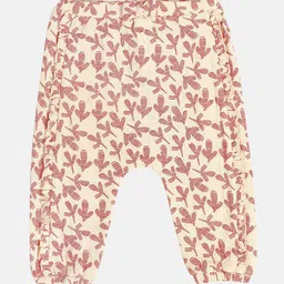 MINI KLUB Girls Floral Printed Trousers-image-55
