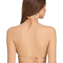 samvar Women Cotton Black,Gold,Red Non Padded Non-Wired Lingerie Bra Sport wear Gym Crop Tank Top image 4