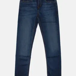 Kiddopanti Kids Blue Solid Jeans-picture-44
