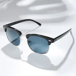 Joker & WItch Black UV Protection Rectangular Sunglasses for Women image 2