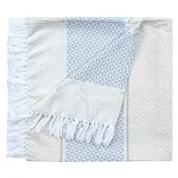 Saral Home White Cotton Hand Towel Sets Hand Towel image 2