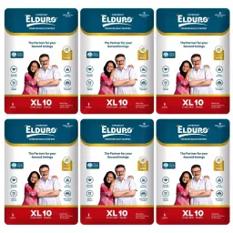 ELDURO Premium Unisex Adult Tape Diapers with Aloe Vera XL Size, (Pack of 60 Pcs)-image-11