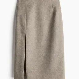 H&M Women Slit-Front Skirt image 4